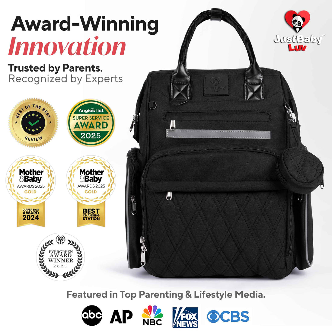 The Ultimate Diaper Bag with Changing Station Guide - JustBaby Luv
