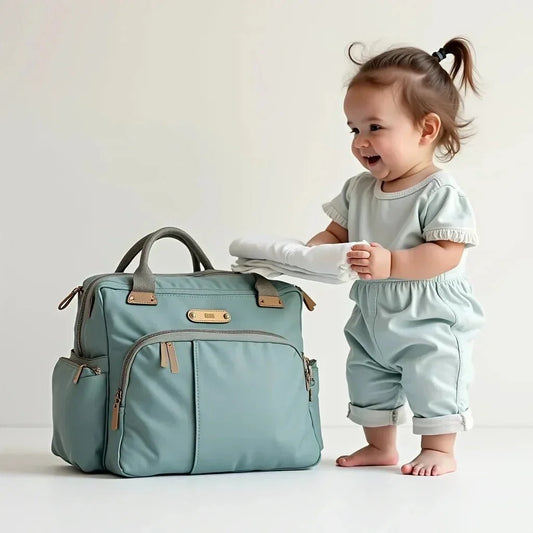 5 Must Have Features in a Diaper Bag with Changing Station - JustBaby Luv