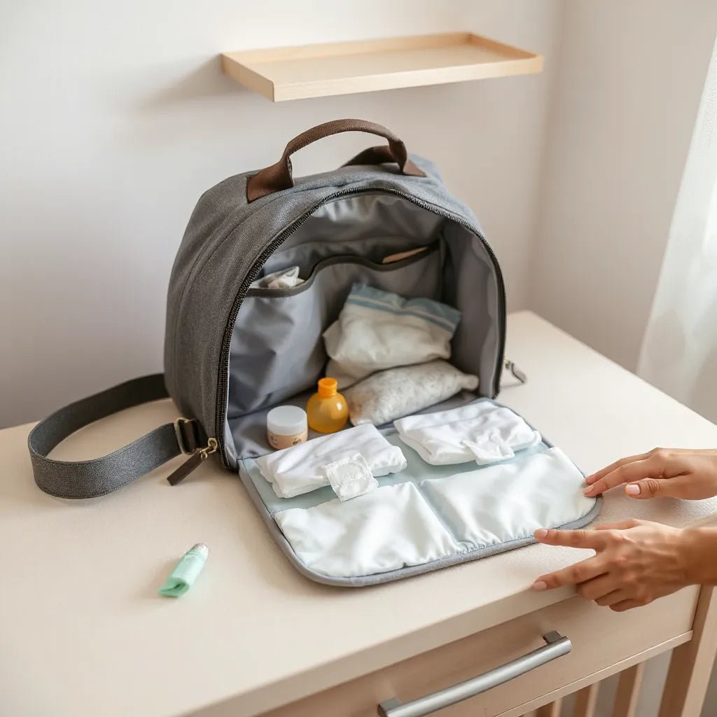 Diaper Bag with Changing Station: Smart Setup Tips - JustBaby Luv