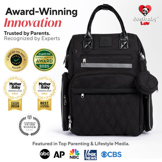 The Ultimate Diaper Bag with Changing Station Guide - JustBaby Luv
