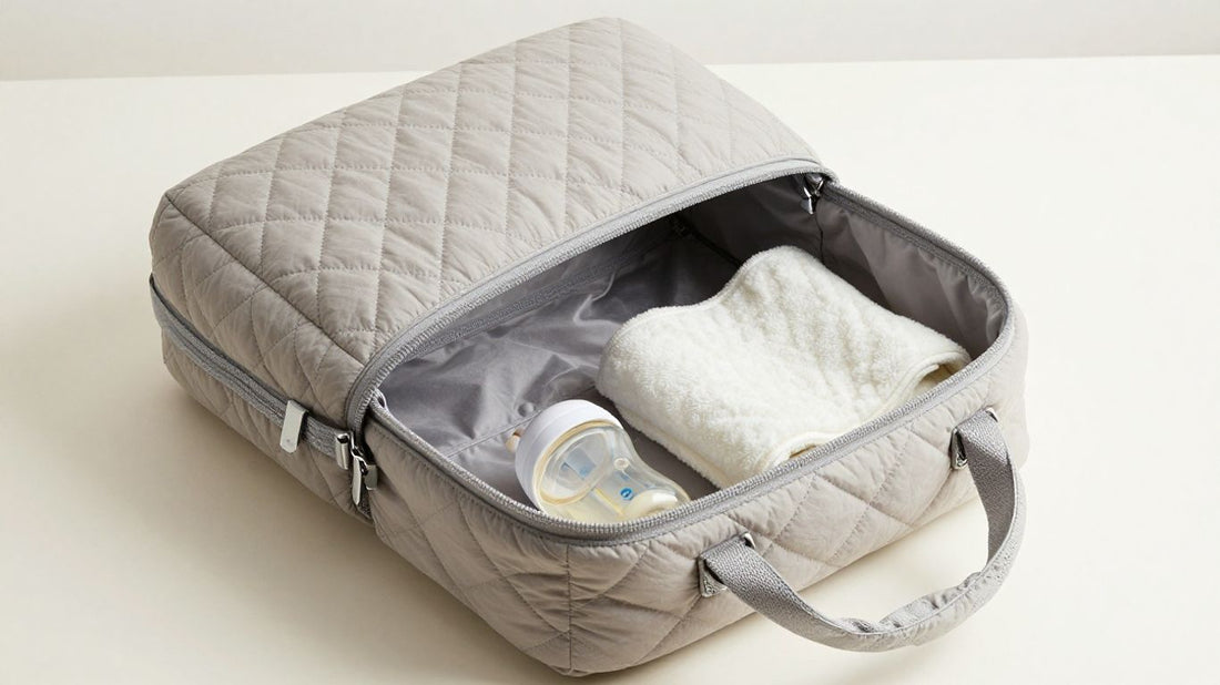 Chic & Practical: Discover the Perfect Quilted Diaper Bag for Modern Parents - JustBaby Luv