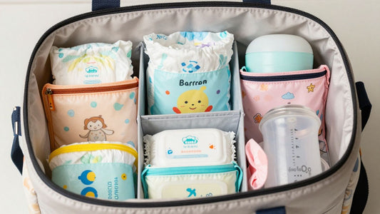 Master Diaper Bag Organization with Pouches: A Smart Parent's Guide - JustBaby Luv