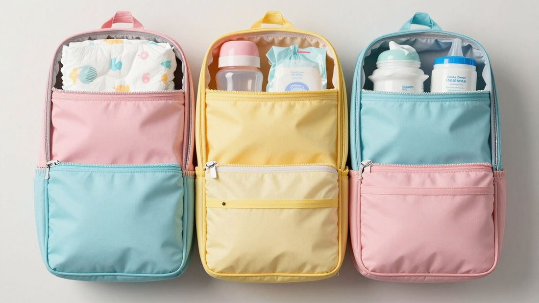 Mastering Diaper Bag Organization with Pouches: A Parent's Guide - JustBaby Luv