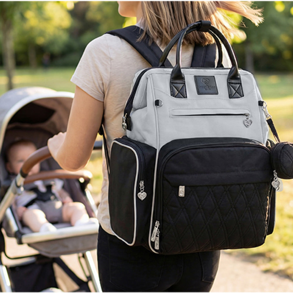 Comfortable padded straps for all-day carry