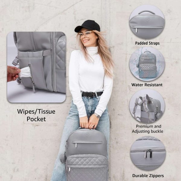 extra large leather diaper backpack bag