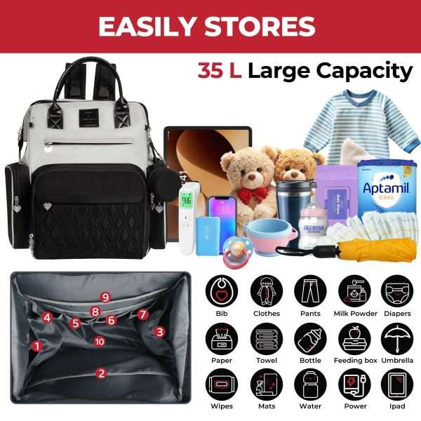 large diaper bag backpack