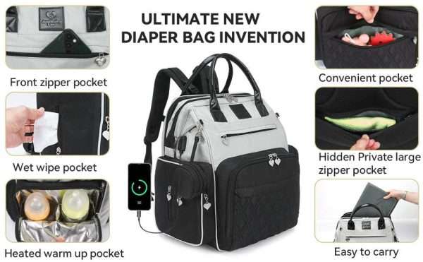stylist diaper bag backpack