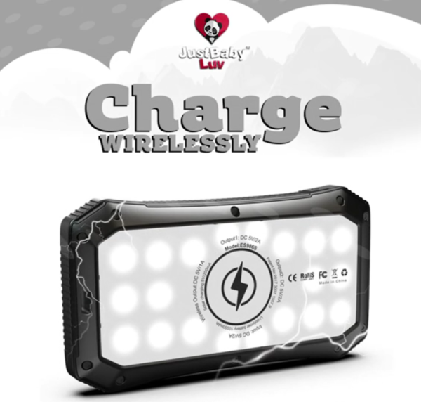 Wireless Solar Power Bank
