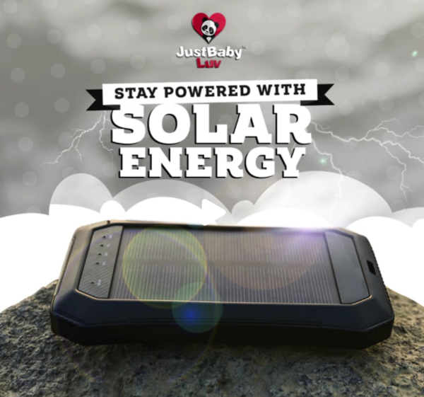 Wireless Solar Power Bank
