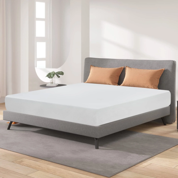 FDW 5 Inch Gel Memory Foam Mattress Medium-Firm Mattress for Pressure Relief & Cooler Sleep Mattress for Kid Adults Certipur-Us Certified Mattress in a Box, Queen