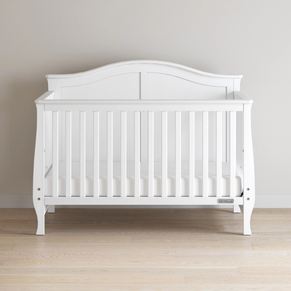 Child Craft Camden Crib, Dresser, and Nightstand Nursery Set, 3-Piece, Includes 4-In-1 Convertible Crib, 3 Drawer Dresser, and Nightstand, Grows with Your Baby (Matte White)