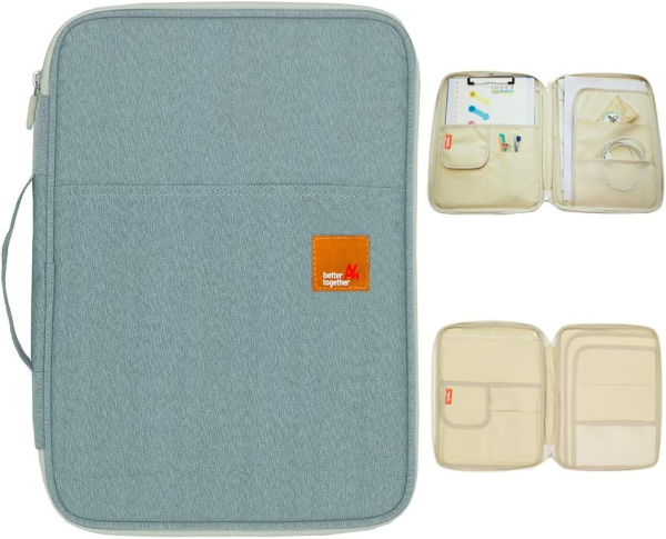 Mygreen Universal Travel Gear Organizer/Electronics Accessories Bag/Document File Bag (Large, Gray)