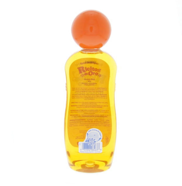 Ricitos De Oro Hypoallergenic Honey Baby Shampoo 400Ml - Champu De Miel Para Bebe (Pack of 3)