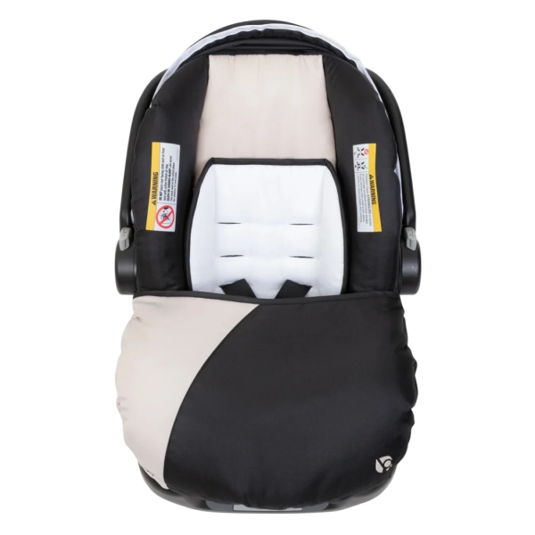 Baby Trend Ally Baby Infant Car Seat Travel System with Cover, Khaki