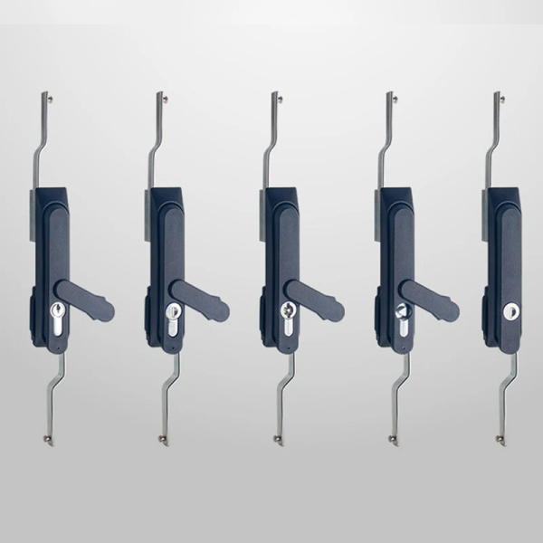 New 2PCS Industrial Equipment Cabinet Locks Distribution Box Locks Switch Control Electrical Cabinet Locks+Keys (Keys Alike)