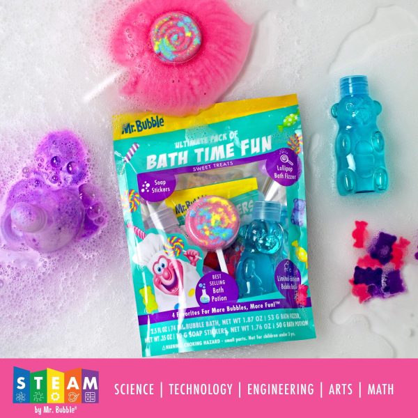 Mr. Bubble Ultimate Pack of Bath Time Fun