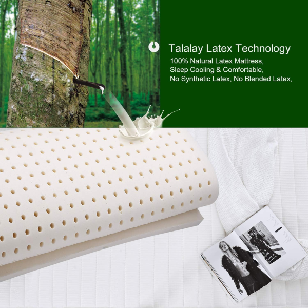 Queen Mattress,10 Inch Hybrid Mattress in a Box with Gel Memory Foam Mattress, Natural Latex Mattress Individually Wrapped Pocket Coils Innerspring Mattress, Pressure Relief, Back Pain Relief