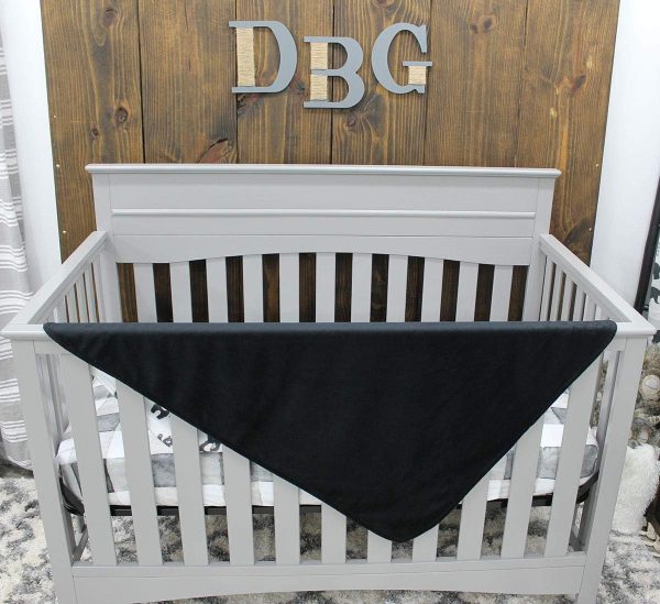Dear Baby Gear Deluxe Baby Blanket - Unisex Reversible Soft, Double Layer Blankets for Boys and Girls - Newborn Blankets - Infant Crib Bedding Decor - BB Bear with Campfire, 40X30 Inches