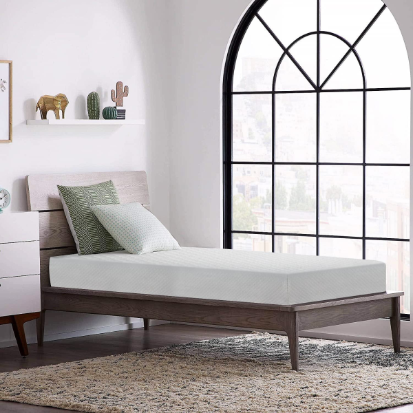 FDW 5 Inch Gel Memory Foam Mattress Medium-Firm Mattress for Pressure Relief & Cooler Sleep Mattress for Kid Adults Certipur-Us Certified Mattress in a Box, Queen