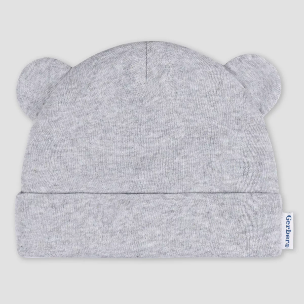 Gerber Baby 6Pk Hat & Mitten Set