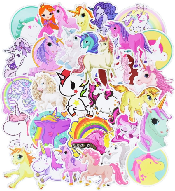 QTL VSCO Stickers for Teen Girls Cute Party Supplies Waterproof Vinyl Stickers for Hydroflask Laptop Gifts for Tween Girls 50Pcs