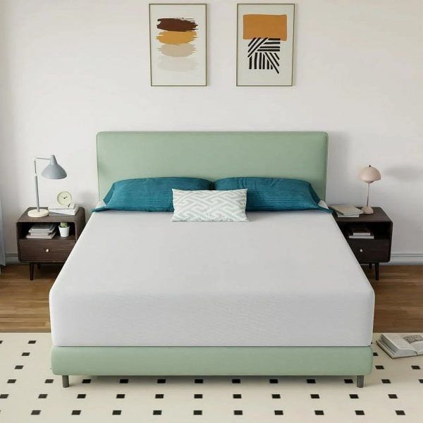 FDW 5 Inch Gel Memory Foam Mattress Medium-Firm Mattress for Pressure Relief & Cooler Sleep Mattress for Kid Adults Certipur-Us Certified Mattress in a Box, Queen