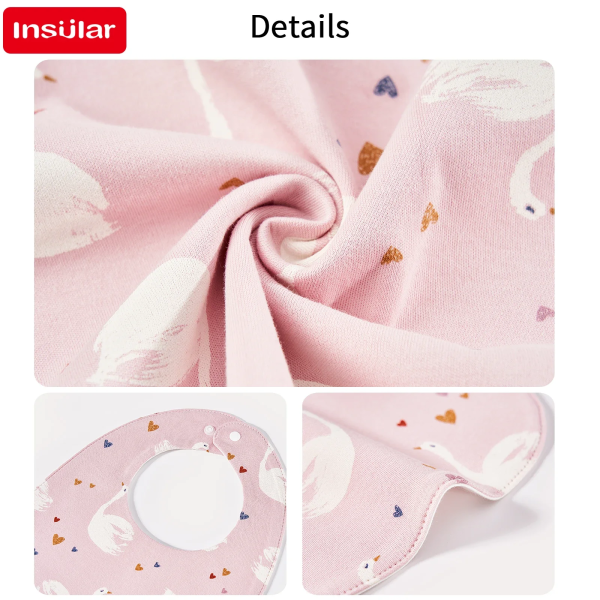 Baby Bibs Burp Cloths Bibs Soft Cotton Adjustable Bib U Shape Newborn Feeding Bibs Infants Saliva Towe