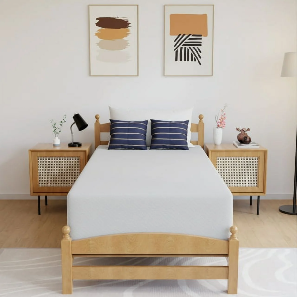FDW 5 Inch Gel Memory Foam Mattress Medium-Firm Mattress for Pressure Relief & Cooler Sleep Mattress for Kid Adults Certipur-Us Certified Mattress in a Box, Queen