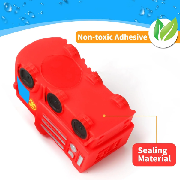 TYMZDYN 3Pcs Bath Toys for Toddlers 1-3 - Toy Car Baby Bath Toys for Infants 6-12 Months,Bath Toys for Babies Toddlers Bathtub Toys Pool Toys Bath Toys for Kids Ages 1-3 Water Toys for Kids