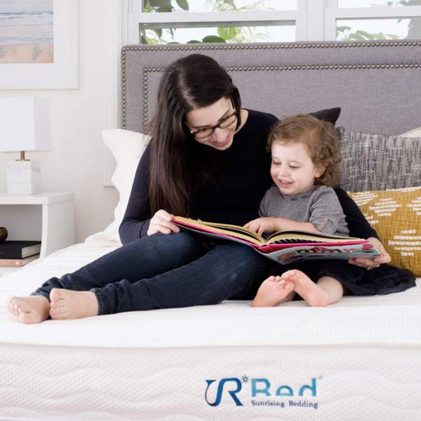 Queen Mattress,10 Inch Hybrid Mattress in a Box with Gel Memory Foam Mattress, Natural Latex Mattress Individually Wrapped Pocket Coils Innerspring Mattress, Pressure Relief, Back Pain Relief