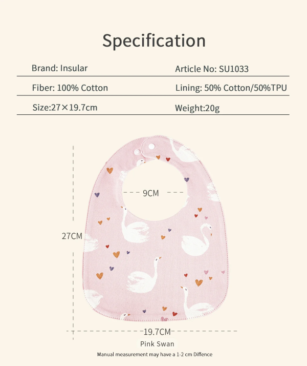 Baby Bibs Burp Cloths Bibs Soft Cotton Adjustable Bib U Shape Newborn Feeding Bibs Infants Saliva Towe