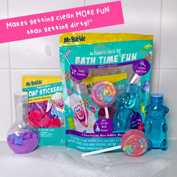 Mr. Bubble Ultimate Pack of Bath Time Fun