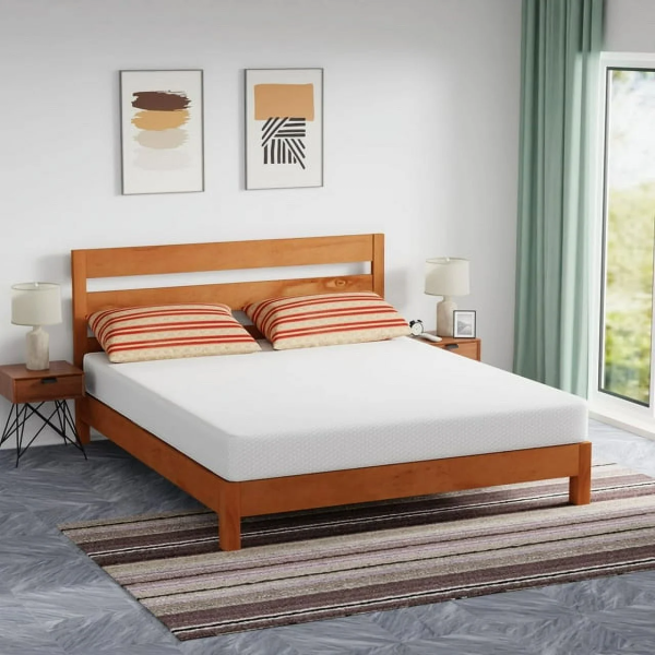 FDW 5 Inch Gel Memory Foam Mattress Medium-Firm Mattress for Pressure Relief & Cooler Sleep Mattress for Kid Adults Certipur-Us Certified Mattress in a Box, Queen
