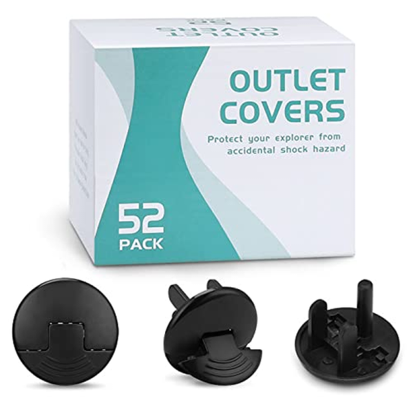 Outlet Covers Baby Proofing White - Probebi 38 Pack Plug Covers for Electrical Outlets, Child Proof Socket Covers, Baby Safety Products for Home, Office, Easy Insatllation, Protect Babies