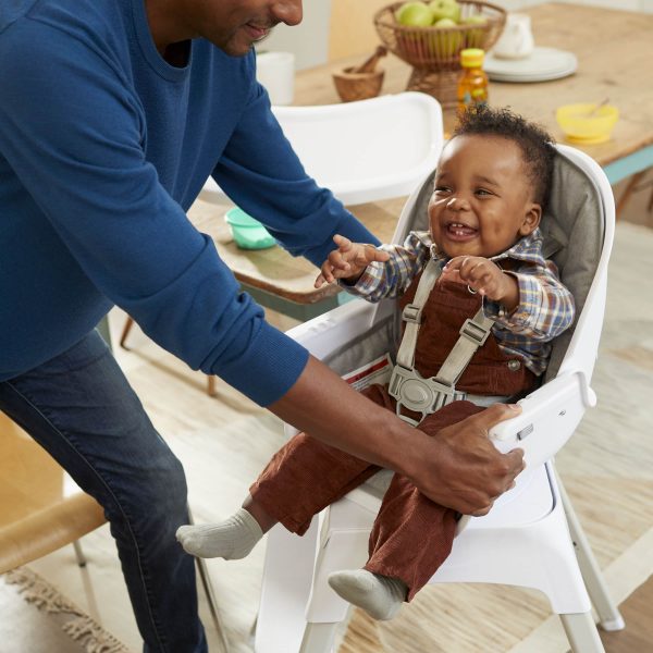 Safety 1St Grow and Go Rotating High Chair, Soft Ash