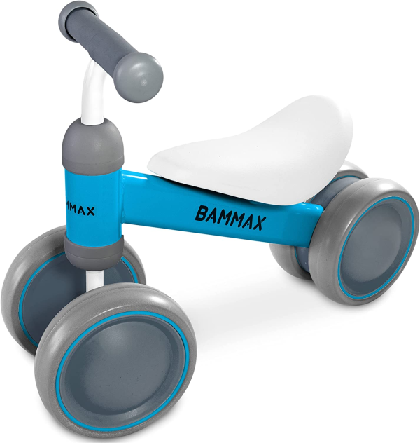 Bammax Official Tykebike® Toddler & Baby Bike | Toddler & Baby Balance Bike Ride on Toy | Easy Glide Wheels & Safer Toddler Bike Steering | Indoor/Outdoor Baby & Toddler Ride on Toy