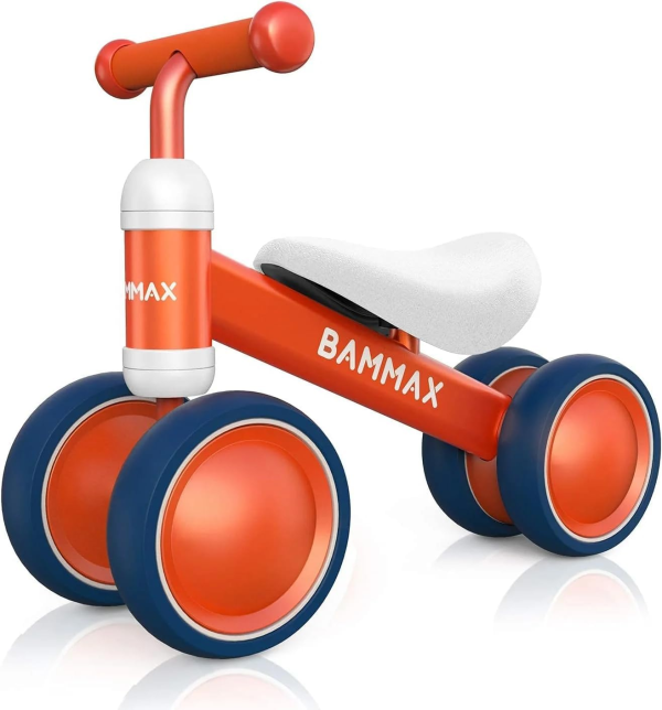 Bammax Official Tykebike® Toddler & Baby Bike | Toddler & Baby Balance Bike Ride on Toy | Easy Glide Wheels & Safer Toddler Bike Steering | Indoor/Outdoor Baby & Toddler Ride on Toy