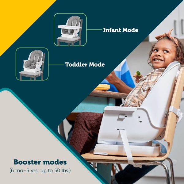 Safety 1St Grow and Go Rotating High Chair, Soft Ash