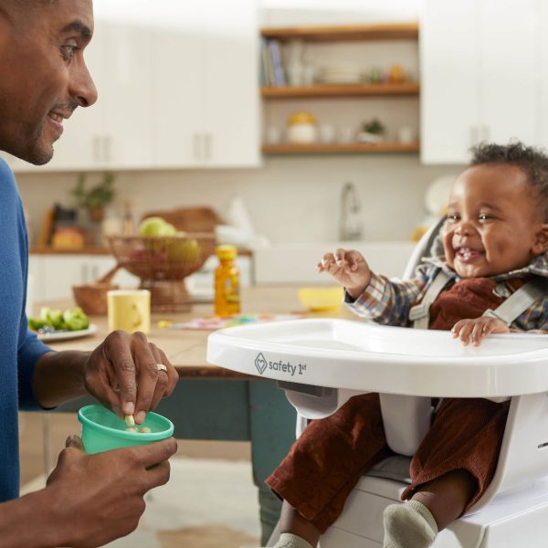 Safety 1St Grow and Go Rotating High Chair, Soft Ash