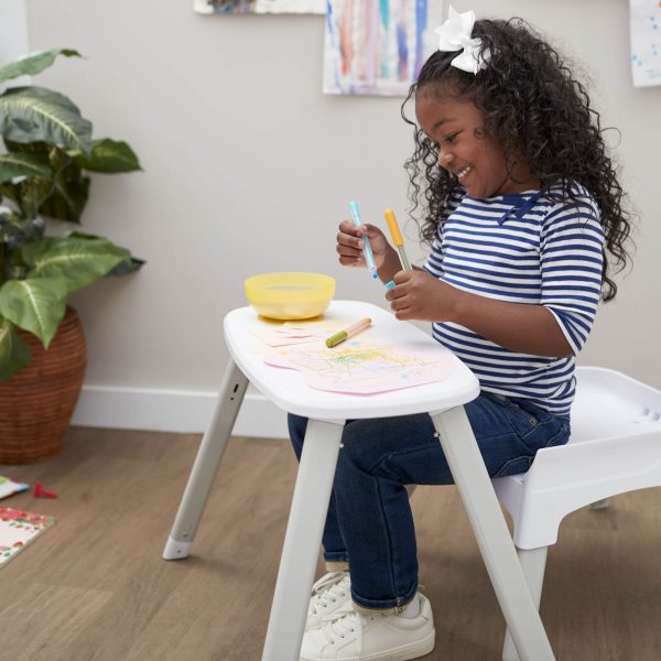 Safety 1St Grow and Go Rotating High Chair, Soft Ash