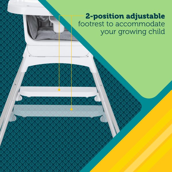 Safety 1St Grow and Go Rotating High Chair, Soft Ash