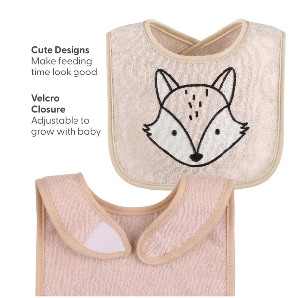The Peanutshell Cotton Feeding Baby Bib, 8Pk Unisex